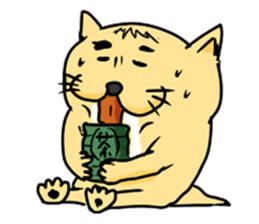 stray cat TAMEKICHI sticker #2353604