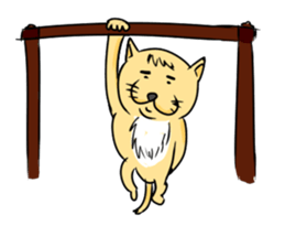 stray cat TAMEKICHI sticker #2353605