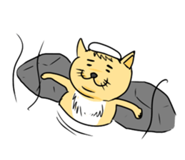 stray cat TAMEKICHI sticker #2353608