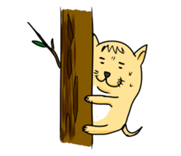 stray cat TAMEKICHI sticker #2353610