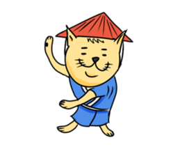 stray cat TAMEKICHI sticker #2353611