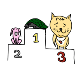 stray cat TAMEKICHI sticker #2353615