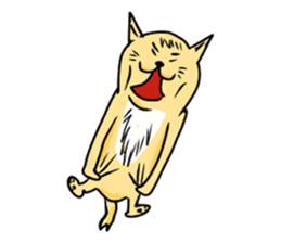 stray cat TAMEKICHI sticker #2353618