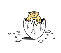 stray cat TAMEKICHI sticker #2353623