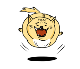 stray cat TAMEKICHI sticker #2353624