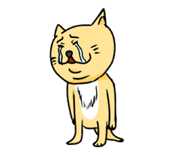 stray cat TAMEKICHI sticker #2353634