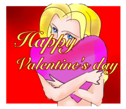 Beautiful & elegant mermaid in English sticker #2354079