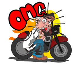 Road rider sticker #2354302