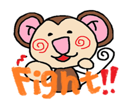 saruru monkey sticker #2354445