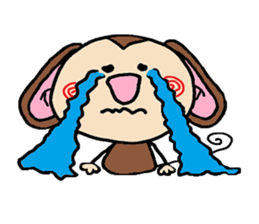 saruru monkey sticker #2354461