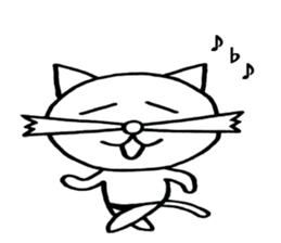 Daily leisure cat sticker #2354490