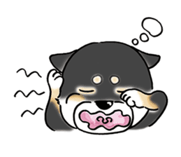 Shiba Inu "Hanapi" & "Kinako" face type sticker #2354776