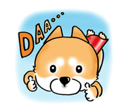 Shiba Inu "Hanapi" & "Kinako" face type sticker #2354796