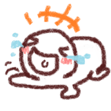 A chubby face 1 sticker #2355084