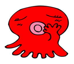 Cute girl octopus, taako 2 sticker #2355360