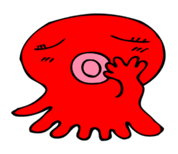 Cute girl octopus, taako 2 sticker #2355360