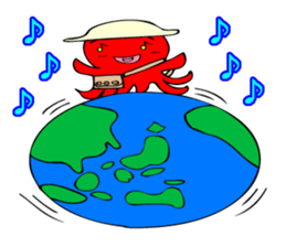 Cute girl octopus, taako 2 sticker #2355361