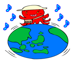 Cute girl octopus, taako 2 sticker #2355361