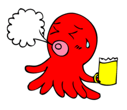 Cute girl octopus, taako 2 sticker #2355362
