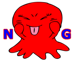 Cute girl octopus, taako 2 sticker #2355368