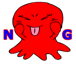 Cute girl octopus, taako 2 sticker #2355368