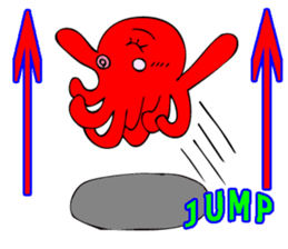 Cute girl octopus, taako 2 sticker #2355372