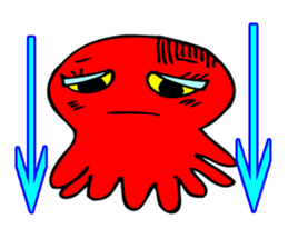 Cute girl octopus, taako 2 sticker #2355373