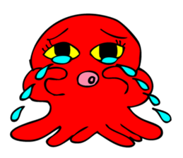 Cute girl octopus, taako 2 sticker #2355374