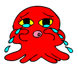 Cute girl octopus, taako 2 sticker #2355374