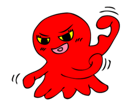 Cute girl octopus, taako 2 sticker #2355375