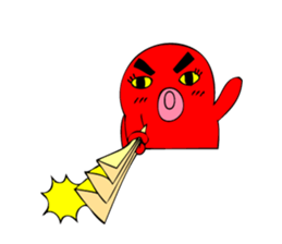 Cute girl octopus, taako 2 sticker #2355377