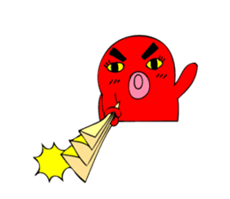 Cute girl octopus, taako 2 sticker #2355377