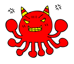 Cute girl octopus, taako 2 sticker #2355381