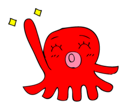 Cute girl octopus, taako 2 sticker #2355383