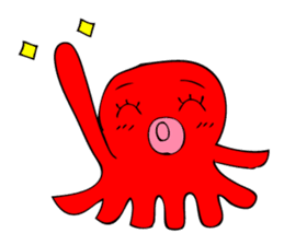 Cute girl octopus, taako 2 sticker #2355383