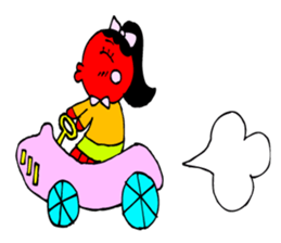 Cute girl octopus, taako 2 sticker #2355387