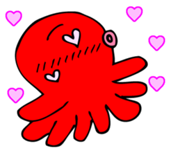 Cute girl octopus, taako 2 sticker #2355396