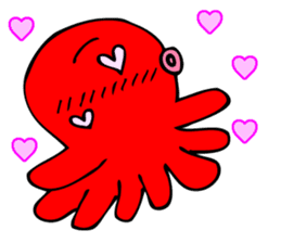 Cute girl octopus, taako 2 sticker #2355396