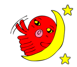 Cute girl octopus, taako 2 sticker #2355399
