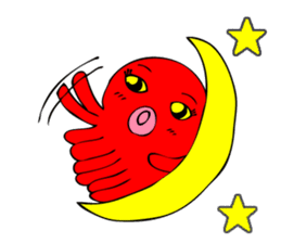 Cute girl octopus, taako 2 sticker #2355399