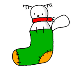Funny Snowman sticker #2355432