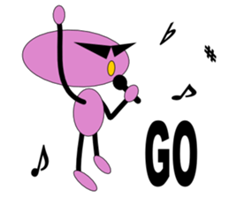 Singer Stickman Vol.2 -English Ver- sticker #2355480