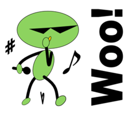 Singer Stickman Vol.2 -English Ver- sticker #2355491