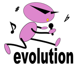 Singer Stickman Vol.2 -English Ver- sticker #2355504