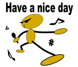 Singer Stickman Vol.2 -English Ver- sticker #2355508