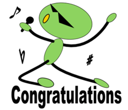 Singer Stickman Vol.2 -English Ver- sticker #2355515