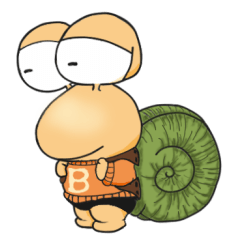 an edible snail Bokkun