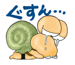 an edible snail Bokkun sticker #2355539