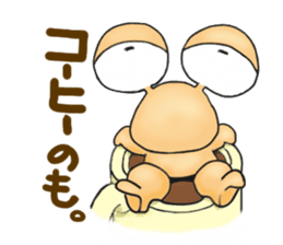 an edible snail Bokkun sticker #2355554