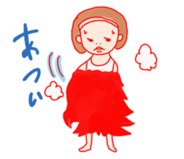 Lazy monster girl sticker #2356039